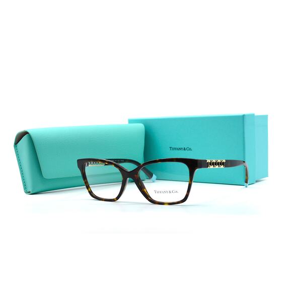 TIFFANY&CO TF2228 8015 HAVANA AUTHENTIC EYEGLASSES FRAME - Picture 6 of 13